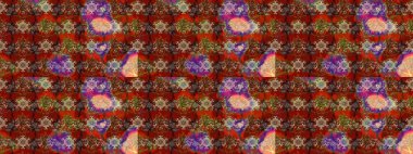 Eski usul küçük çiçekli şirin bir eskiz deseni. Moda arka planında parlak buketler. Kumaş, duvar kağıdı ve kağıt üzerine baskı yapmak için gelişen arka plan. Raster illüstrasyonu.