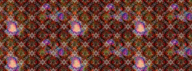 Kahverengi üzerine çiçekler. Eskiz arkaplan modeli. Suluboya, elle çizilmiş. Raster stoku.