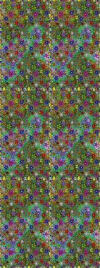 Eski usul. Raster. Tomurcukları çiçek olan sevimli bir çiçek deseni. Kusursuz bir geçmişi var. Kumaş, tekstil, duvar kağıdı baskısı için. Raster illüstrasyonu.