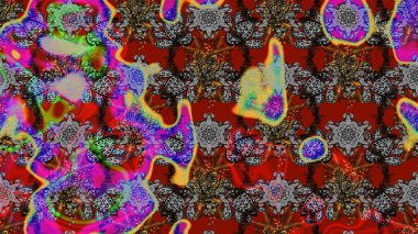 Çiçek desenli eskiz. Gri renkli çiçekler. Renkli Bahar Teması eskiz kalıbı. Düz Çiçek Elementleri Tasarım Raster illüstrasyonu.