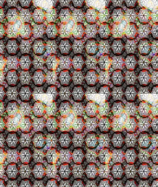 Renkli Bahar Teması eskiz kalıbı. Düz Çiçek Elementleri Tasarımı. Çiçek desenli çizim. Raster illüstrasyonu. Gri renkli çiçekler. Asya tekstil tarzında.