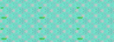 Renkli Bahar Teması eskiz kalıbı. Raster illüstrasyonundaki çiçek desenli çizim. Süslü kumaş deseni. Düz Çiçek Elementleri Tasarımı.