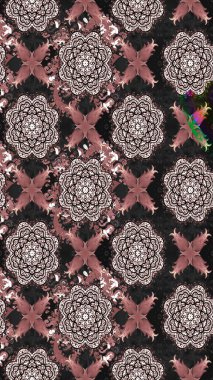 Çiçekli karalama şeklinde Raster çiçek deseni. Nazik, narin çiçek arkaplanı. Gri renkli çiçekler.