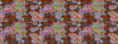 Elle boyanmış suluboya resim çizimleri, çiçekler ve bitkiler. Kahverengi renkte çiçekler.