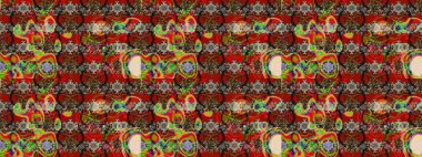 Kırmızı renkte çiçekler olan çiçek deseni çiz. Suluboya tarzında kırmızı renkte çiçekler.