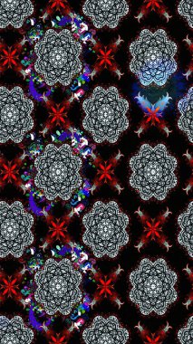 Raster suluboya çiçek deseni, narin çiçekler, siyah çiçekler, tebrik kartı şablonu. Raster Güzel kumaş deseni.