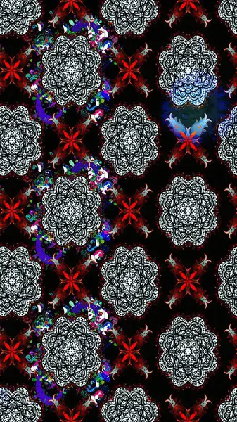 Raster suluboya çiçek deseni, narin çiçekler, siyah çiçekler, tebrik kartı şablonu. Raster Güzel kumaş deseni.