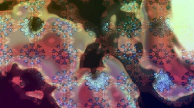 Gömlek baskısı için çiçek boyası. Çiçek desenli eskiz. Kahverengi renkte çiçekler.