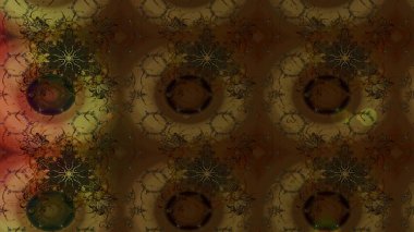 Çiçek deseni. Raster illüstrasyonu. Chichi 'nin kumaş kalıbını çiz. Renkli Bahar Teması eskiz kalıbı. Düz Çiçek Elementleri Tasarımı.