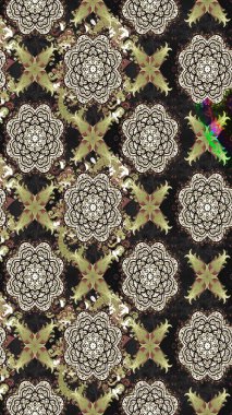 Küçük çiçekteki sevimli çiçek deseni. Gri renkli çiçekler. Raster illüstrasyonu.