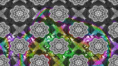 Düz Çiçek Elementleri Tasarımı. Çiçekli eskiz arkaplanı. Renkli Bahar Teması eskiz kalıbı. Çocuk stili.