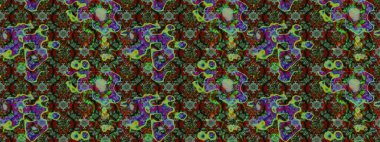 Desen, çizim, çiçek sınırı. Çiçek çelengi. Raster illüstrasyonu. Güzel, parlak, pürüzsüz kumaş, tuval. Kıvırcık, parlak örgü. Klasik eski arkaplan.