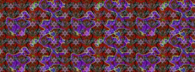 Eskiz tarzı kahverengi renklerde. Raster illüstrasyonu. Şirin karalamalı çiçek desenli çizim. El yapımı çiçek ve bitki koleksiyonu. Raster illüstrasyonu.