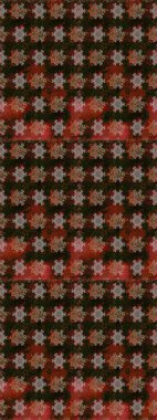 Beautiful fabric pattern. Raster illustration. Cute seamless floral print with spring flowers.