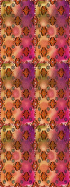 Çiçekli karalama şeklinde Raster çiçek deseni. Yumuşak, yaz çiçekli arka plan. Turuncu renkte çiçekler.