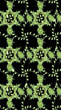 Renkli siyah çizim kalıbı. Doodle tarzı. Elle çizilmiş sonbahar çiçeği deseni. Tekstil ve kapak tasarımı için mükemmel. Siyah renkte çiçekler.