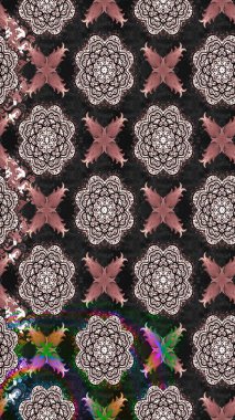 Güzel kumaş deseni. Güzel suluboya yaz çiçekleri deseni..