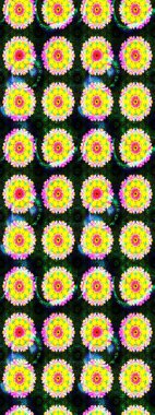 Karalama elementleri. Çizim çiçek deseni duvar kağıdı, web sitesi arka planı, ambalaj kağıdı, davetiye, broşür, afiş veya web sitesi için kullanılabilir. El çizimi Raster illüstrasyonu.