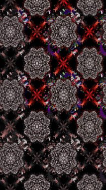 Küçük çaplı çiçeklerdeki basit şirin desenler. Tekstil veya kitap kapakları, imalat, duvar kağıtları, baskı, hediye paketi ve yapıştırma kitabı için çiçek eskizi geçmişi. Raster illüstrasyonu.