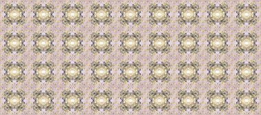 Gri, nötr ve bej renklerde altın elementler. Geleneksel klasik raster altın pürüzsüz desen. Barok tarzında kusursuz bir doğulu süsü..