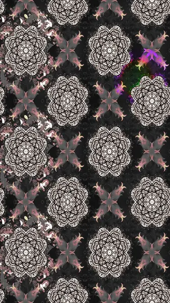 Çiçekli çiçek deseni, suluboya. Gri renkli çiçekler. Renkli Bahar Teması eskiz kalıbı. Düz Çiçek Elementleri Tasarımı. Raster illüstrasyonu.