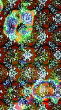 Modaya uygun kumaş deseni. Raster illüstrasyonu. Küçük çiçekteki sevimli çiçek deseni. Tony 'nin kumaş desenini çiz.