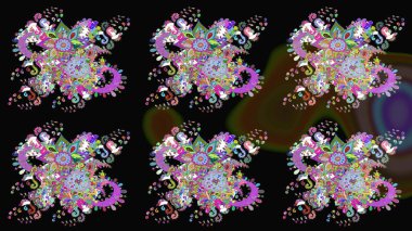 Siyah renkli çiçekler. Nazik, narin çiçek arkaplanı. Raster çiçek desenli ve çiçekli..