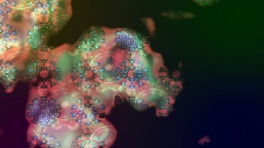 El çizimi. Çiçekli eskiz deseni. Suluboya çizimi. Gri renkli çiçekler.