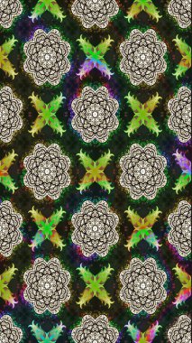 Suluboya çizim kalıbı. Dekorasyon ve tasarım için güzel bir desen. Eski model. Çiçeğin suluboya çizimlerinin mükemmel deseni. Moda yazdırma.