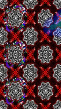 Doodle tarzı. Tekstil ve kapak tasarımı için mükemmel. Elle çizilmiş sonbahar çiçeği deseni. Siyah renkli çiçekler. Renkli siyah çizim deseni.