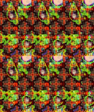 Eskiz Vintage Çiçek Deseni. Raster Kalça dokusu deseni.