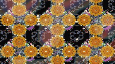 Dekorasyon ve tasarım için güzel bir desen. Moda baskısı. Ton halinde. Suluboya desenli çiçek deseni. Çiçeğin suluboya çizimlerinin zarif deseni.