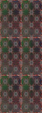 Sabıka fotoğraflarında, bebek kıyafetlerinde, duvar kâğıtlarında, paket kutularında falan kullanılabilir. Zarif, parlak ve pürüzsüz gri ve kahverengi çiçek desenli tasarım.