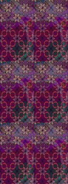 Yumuşak, yaz çiçekli arka plan. Mor ve kahverengi renkte çiçekler. Raster çiçek desenli ve çiçekli..