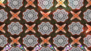 Renkli Bahar Teması eskiz kalıbı. Düz Çiçek Elementleri Tasarımı. Güzel çiçek deseni. Gri renkli çiçekler.