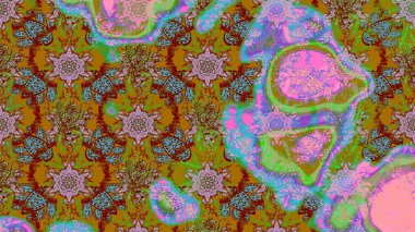 Raster Güzel kumaş deseni. Çiçek arkaplan ile soyut zarafet çizim deseni.