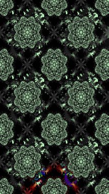 Suluboya tarzında siyah renklerde. Raster illüstrasyonu. Küçük çiçekli bahar deseni çiz.