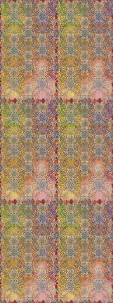 Düz Çiçek Elementleri Tasarımı. Sevimli çiçek raster deseni. Bej renkli çiçekler. Renkli Bahar Teması Kusursuz Arkaplan.