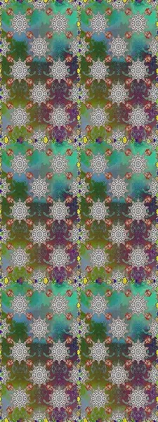 Yeşil renkli çiçekler. Düz Çiçek Elementleri Tasarımı. Güzel çiçek deseni. Renkli Bahar Teması Kusursuz Arkaplan.