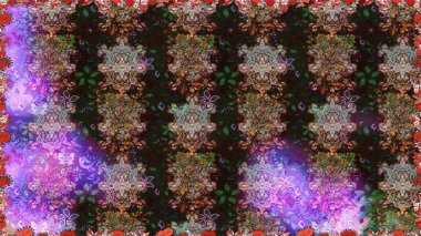 Küçük çiçekteki sevimli çiçek deseni. Gri renkli çiçekler.