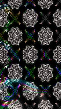 Çiçek desenli eskiz. Siyah renkli çiçekler. Renkli Bahar Teması eskiz kalıbı. Düz Çiçek Elementleri Tasarım Raster illüstrasyonu.