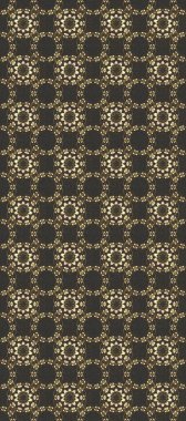 Geleneksel oryantasyon süsü. Kahverengi ve gri renklerdeki altın desenli altın elementler. Klasik klasik klasik arka plan. Klasik Raster altın deseni..