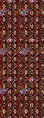 Raster illüstrasyonu. Güzel kumaş deseni. Küçük bir çiçekte eskiz deseni. Güzel çiçek arkaplanı..