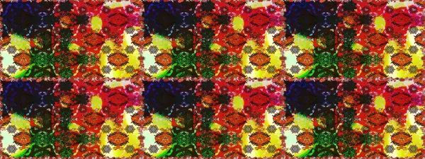 Gri ve kırmızı renkte çiçekler. Düz Çiçek Elementleri Tasarımı. Raster illüstrasyonunda kusursuz çiçek deseni. Renkli Yaz Temalı Kusursuz Arkaplan.