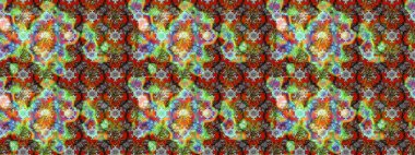 Raster illüstrasyonundaki çiçek desenli çizim. Kahverengi renkli çiçekler. Renkli Yaz Temalı eskiz kalıbı. Düz Çiçek Elementleri Tasarımı.