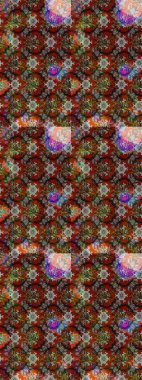 Sevgililer günü ve tebrik kartı konsepti için şık bir davetiye. Manzaralı çiçek deseni. Üst manzara, yumuşak kahverengi renk. Çiçek kompozisyonu, el boyası, hassas şablon..