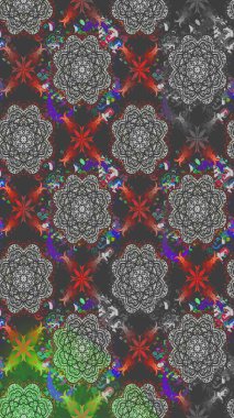 Sabıka fotoğraflarında, bebek kıyafetlerinde, duvar kâğıtlarında, paket kutularında falan kullanılabilir. Zarif, parlak ve eskiz gri çiçek desenli.