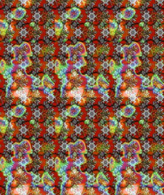 Kahverengi renkte sevimli çiçekler. Raster illüstrasyonu. Küçük çiçekli basit bir çiçek çizimi. Moda baskısı, albüm, ambalaj kağıdı, duvar kağıdı için zarif dekoratif süslemeler..