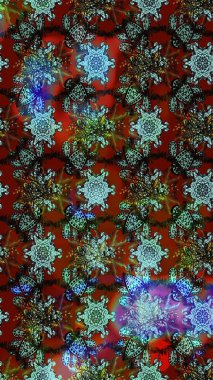 Raster deseni. Kahverengi el çizimi. Karalama çiçekleri çizim kalıbı. Sanat esinlenerek çiçeklere ilham veriyor ve geride.