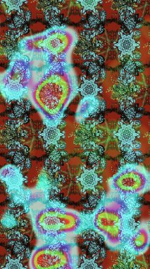 Moda baskısı. Ton halinde. Çiçeğin suluboya çizimlerinin mükemmel deseni. Suluboya desenli çiçek deseni. Dekorasyon ve tasarım için güzel desen.